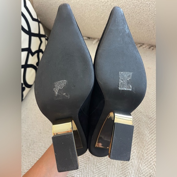 Jeffrey Campbell geometric heel mules - Picture 4 of 6